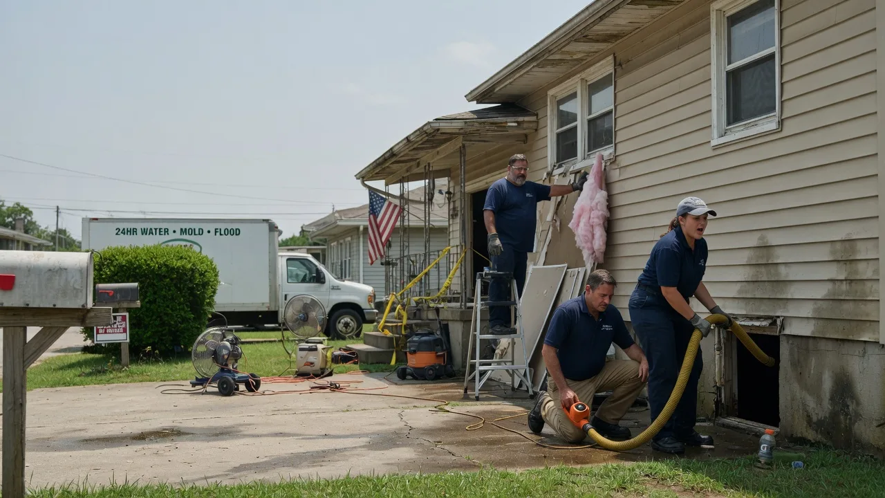 Water Damage Repair in Fort Deposit, AL near me
